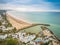 Casa Blanca, Same Ecuador beautiful resort on the beach, aerial shot