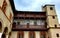 Casa Cavassa in Saluzzo town, Italy. Art and time