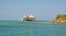 Casa en al Agua, or house on water, a floating hostal near Tintipan island. Archipelago of San Bernardo. Colombia