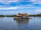 Casa en el Agua, house on water in San Bernardo Islands, on Colombia`s Caribbean Coast