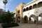 Casablanca, Morocco -  6 March 2020: Mahkama du Pacha Mahkamat al-Pasha is an administrative building constructed 1941-1942 in t