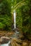 Casaroro waterfall, Philippines. Valencia, island Negros.