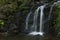 Cascade in the Belaustegi forest, Gorbeia natural park