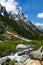 Cascade Canyon creek in the Western United States.