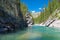 Cascade river, banff national park