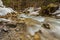 Cascade of Sibli-Wasserfall. Rottach-Egern, Bavaria, Germany