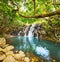 Cascade Vacoas waterfall. Mauritius