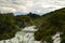 Cascade of waterfalls Skradinski Buk in National Park Krka in Croatia.