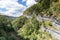 Cascades du Herisson, Waterfalls of the Herisson in the Jura France