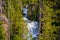 Cascades of the Firehole in Yellowstone National Park