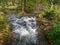 Cascades on the Janj mountain stream