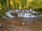 Cascades on the Janj mountain stream