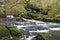 Cascades in the River Esk near Mallyan Spout Waterfall Goathland