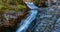 Cascades On Virginia Creek Below Virginia Falls