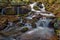 Cascading creek near Crabtree Falls, in the George Washington National Forest in Virginia