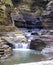 Cascading falls