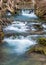 Cascading Mountain Trout Stream Waterfall - Virginia, USA