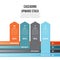 Cascading Upward Stack Infographic