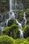 Cascading waterfalls in southern Idaho