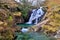 Cascading Waterfalls by the Watkins path on the Afon Cwm Llan, Snowdon