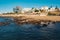 Cascais beach, Lisbon, Portugal in the morning