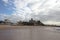 Cascais embankment at low tide