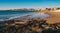 Cascais Portugal city panorama with it`s famous Praia da Duquesa