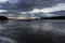 Casco Bay with Heavy Dark Clouds