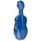 Case cello blue