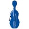 Case cello blue, front view