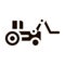 Case Loader Tractor Vehicle Vector Icon