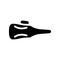 Case for violin glyph icon vector illustration