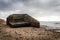 Casemate on French west coast beach