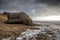 Casemate on French west coast beach