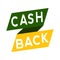 Cash back background