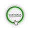 Cash back button