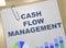 CASH FLOW MANAGEMENT concept