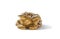 Cash mascot - Chan Chu - a gold frog figurine sitting on coins