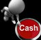 Cash Pressed Means Money Finances And Wealth