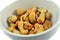 Cashew nut in cup