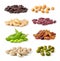 Cashew Nuts, green beans, soy beans, coffee beans,Pistachios,kidney beans,raisin