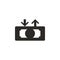 Cashing, cash out, money vector icon. Simple element illustration from UI concept. Cashing, cash out, money vector icon. Finance