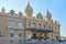 Casino building facade in a sunny summer day in Monte Carlo, Monaco