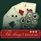 Casino card design-vintage-elegant-poker-casino