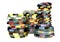 Casino Chip Stacks Front