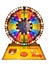 Casino gamble concept : colorful roulette game gamble wheel