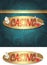 Casino icon and background for design