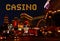 Casino Las Vegas Strip Sign Night Attractions