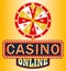 Casino Online, Fortune Wheel with Slots and Money