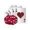 casino poker cards aces dices game